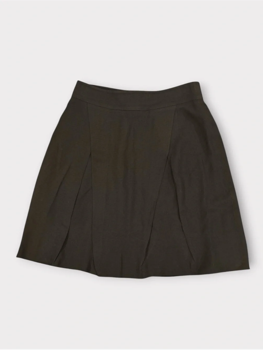 GIVENCHY Vintage Classic Black A-Line Mini Skirt